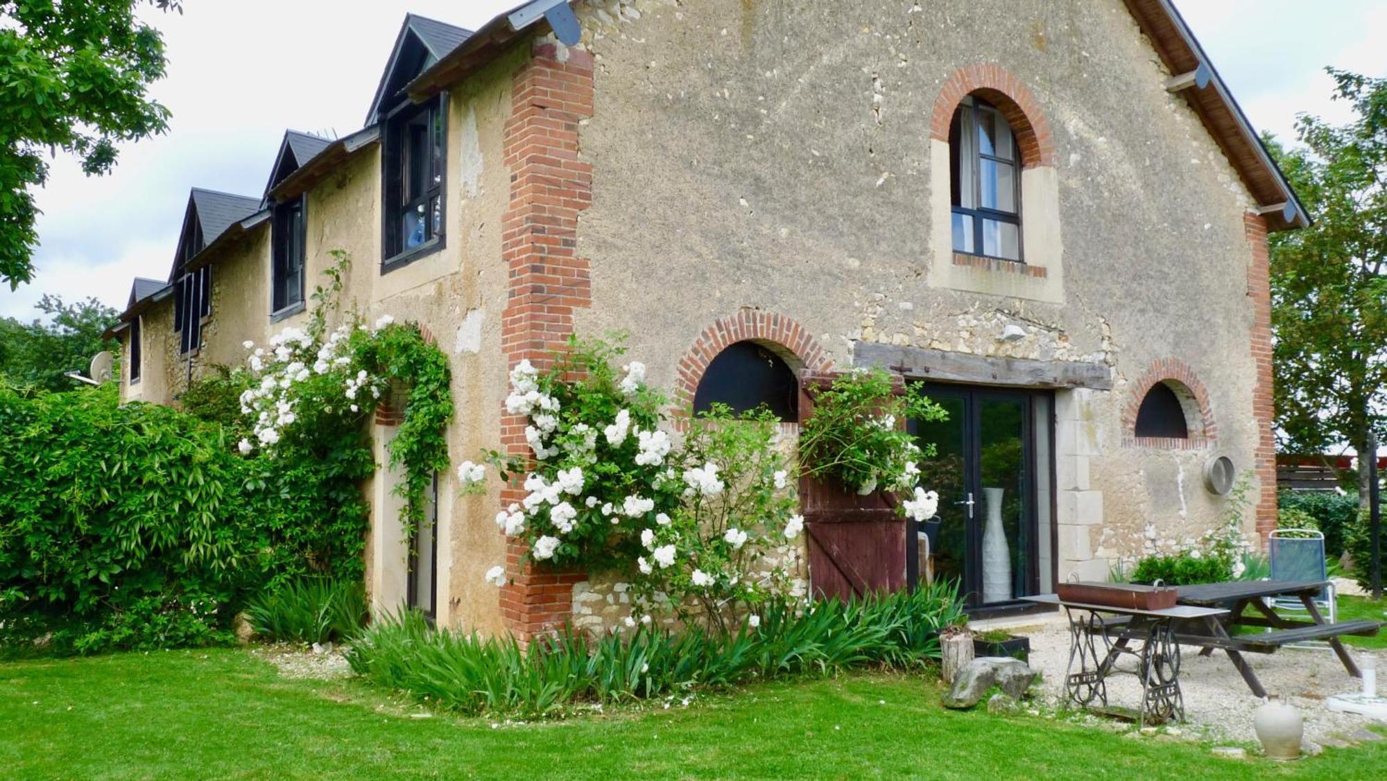 Bed and Breakfast La Ligne Angles-sur-lʼAnglin Exterior foto